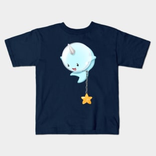 Finn The Space Narwhal Kids T-Shirt